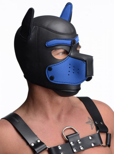 Neoprene Puppy Hood- All Black only